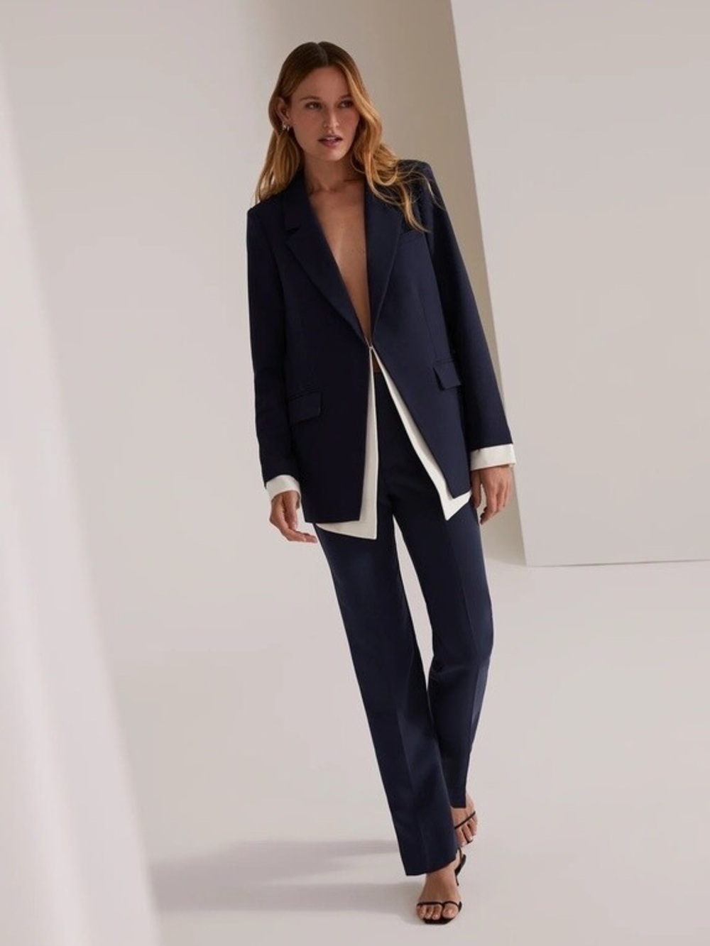 Favorite Daughter The Kelly Blazer in Twilight Blue Women’s Size Medium